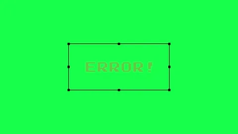 Animated error warning popup mimicking an operating system alert. 스톡 동영상 302811931