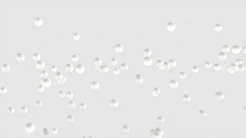 Animated exploding Ping-Pong balls - white Stock Footage 267350591