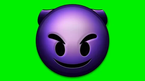 Animated faces with emotions on a green background. Stock Footage 320552402