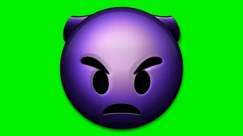 Animated faces with emotions on a green background. Stock Footage 320552408