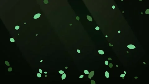 Animated Falling Leaves Background Vídeo Stock 344425969