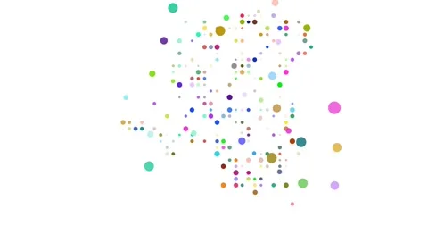 Animated Falling Particles Building Democratic Republic Congo Map Vídeos de archivo 319481008