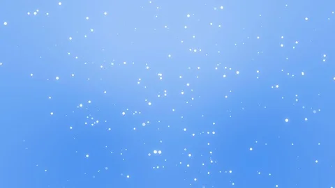Animated falling snow blue background Stock Footage 123138427