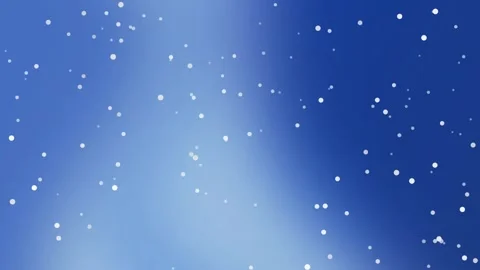 Animated Falling Snow on Blue Gradient Background Video stock 331943376