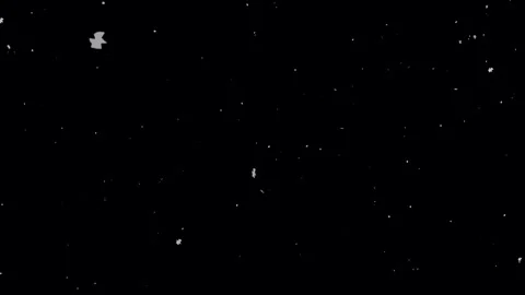 Animated falling snow particles overlay for winter holiday and new year cel.. Stock-Footage 345985712