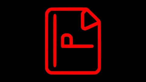 Animated File Icon – Document Symbol Loop Vidéo 309919539