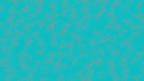 Animated finance blue background with small gray outlined pattern Stock Footage 346467536