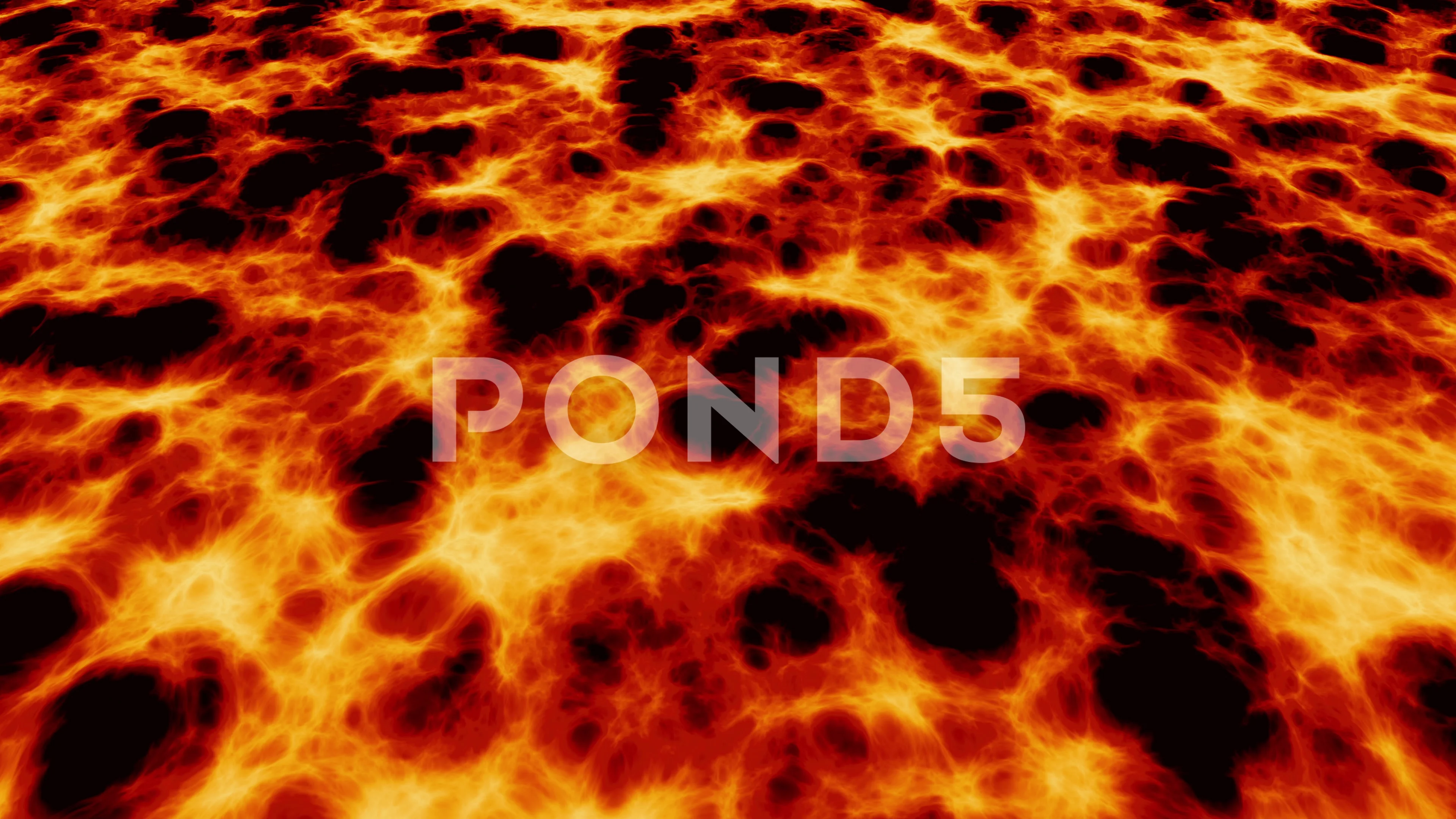 Animated fire or lava texture | Stock Video | Pond5