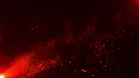 Animated fire particle background Stock Footage 297628189