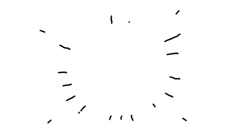 Animated firework frame doodle clip art motion graphic. High quality 4k footage Stock Footage 168573427