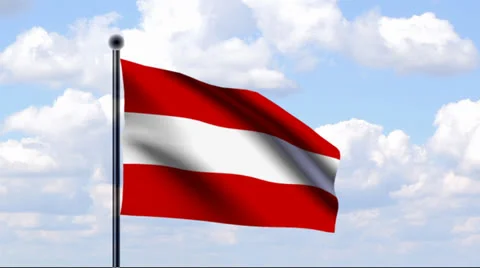 Animated Flag of Austria Vidéo 25607488