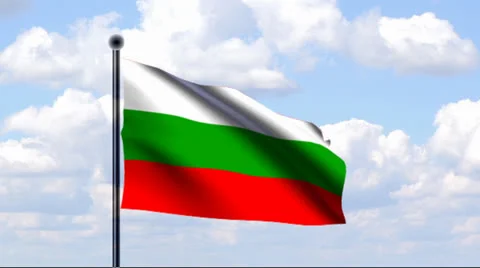 Animated Flag of Bulgaria Vidéo 24496092