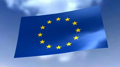 Animated flag Stock Footage 27862784
