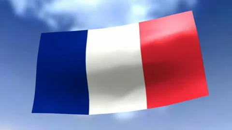 Animated flag Stock Footage 27863313