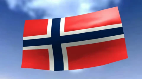 Animated flag Stock Footage 27864960