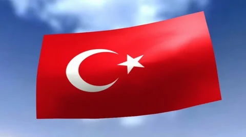 Animated flag Stock Footage 27866260