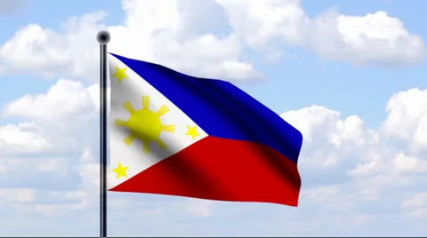 Animated Flag of Philippines Stock-Footage 25612464