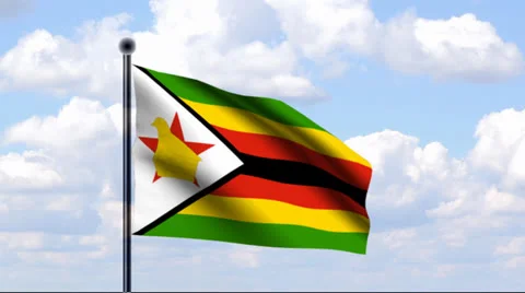 Animated Flag of Zimbabwe Vidéo 25651998