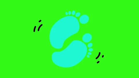Animated Flat Design Icon of a Happy Child for Education and User Interface Vídeo Stock 345930765