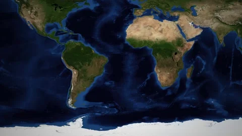 Animated Flight Route Map from Dubai to Mexico City Across the Atlantic Stock Footage 346275556