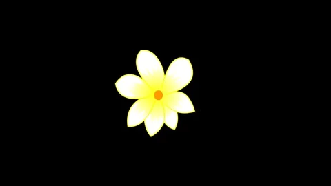 Animated Floating Flowers Stock Footage 278343119