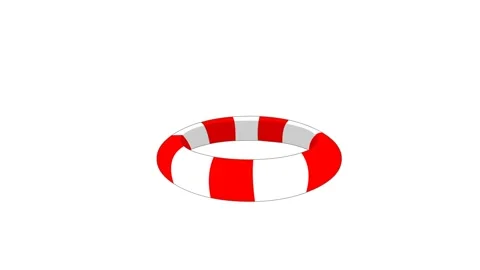 Animated Floating Ring Stock Footage 278343097