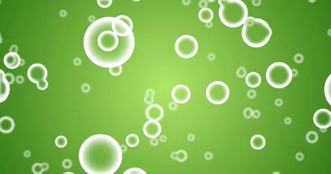 Animated floating white bubbles over red background. 스톡 동영상 252941733