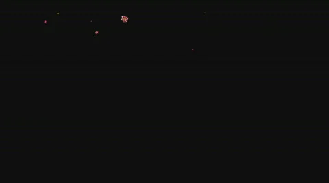 Animated flowers flying  Stock Footage 797440