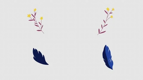 Animated Flowers Pack 01 Motion Graphics Stock Footage 171863241