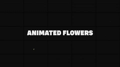 Animated Flowers Pack 02 Motion Graphics Stock Footage 171867742