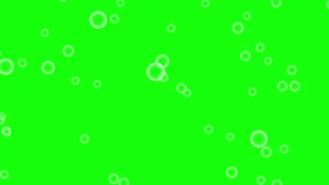Animated Flying soap bubbles motion graphics Stock Footage 238425931