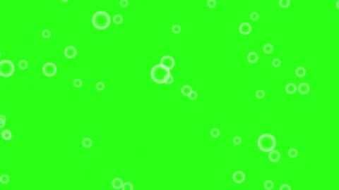 Animated Flying Soap Bubbles Motion Graphics Green Screen Background 스톡 동영상 303382553