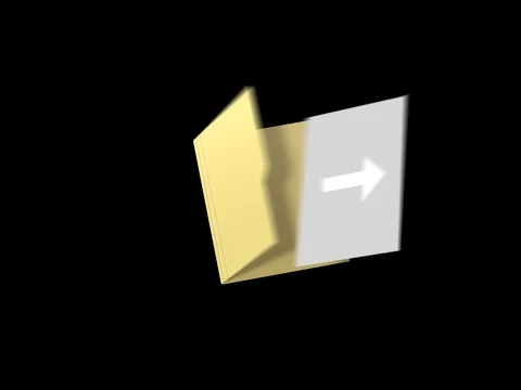 Animated FOLDER upload file 4K v2 Stock Footage 78698667