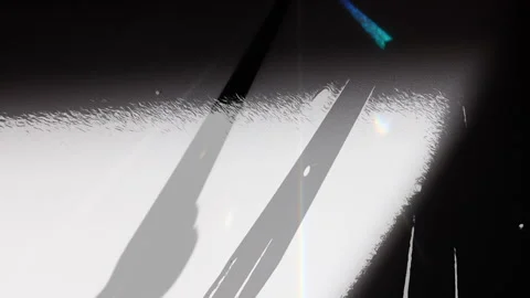 Animated Forms in Motion Optical Prism Dance Stock Footage 304395177