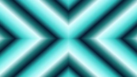 Animated of a futuristic geometric pattern of a blue letter X Stock Footage 329358293