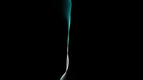 Animated Futuristic Technology Blue Wave Background Stock Footage 346658776