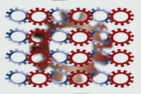 Animated Gears (1) 動画素材 520646