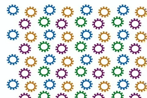 Animated Gears (2) 動画素材 520815