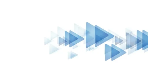 Animated geometric, abstract background with arrows in progress Video stock 229833374