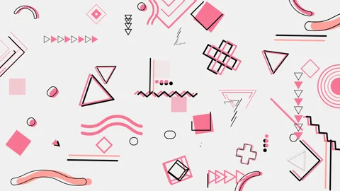 Animated Geometric Backgrounds 01 Stock Footage 203518986