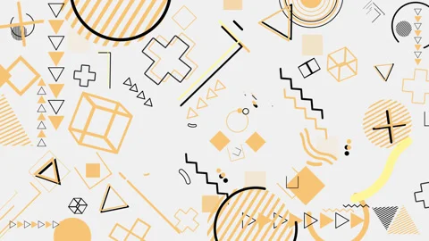 Animated Geometric Backgrounds 04 Stock Footage 203519242