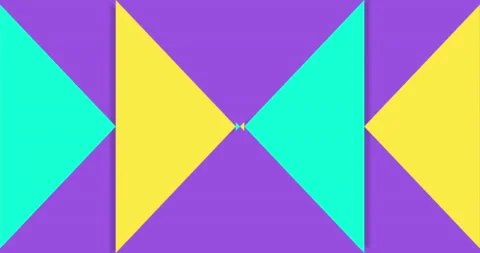 Animated Geometric pattern or background loop. 4K resolution geometric motion Stock Footage 233191914