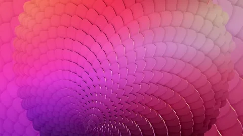 Animated Geometric Rotating Background. Video stock 297071374