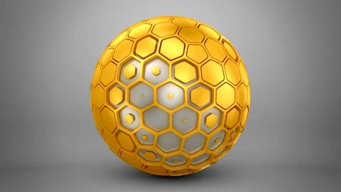 Animated Geometric Shape Stock Footage 167695530