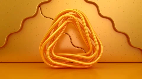 Animated Geometric Shape Stock Footage 175970610