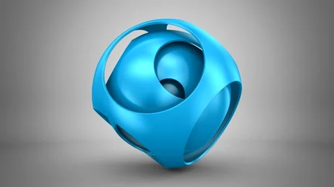 Animated Geometric Shape Stock Footage 199750313