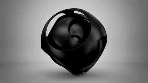 Animated Geometric Shape Stock Footage 199750421