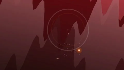 Animated Geometric Shapes with Moving Lights. Stock Footage 330133012