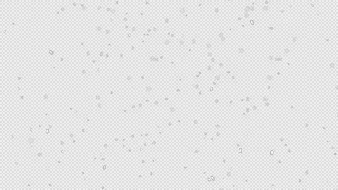 Animated geometric snowflakes falling on alpha channel Stylized white snowf.. Stock Footage 322647134