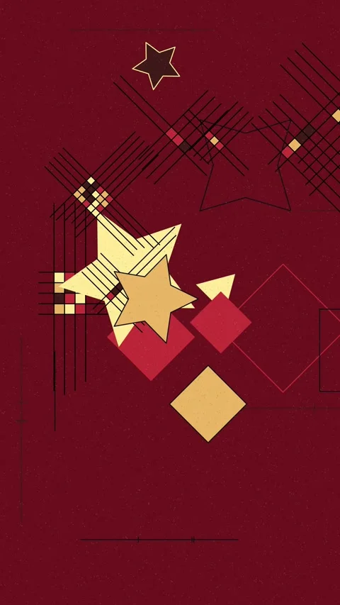 Animated Geometric Structures Forming Abstract Motion Background Stock Footage 330238088